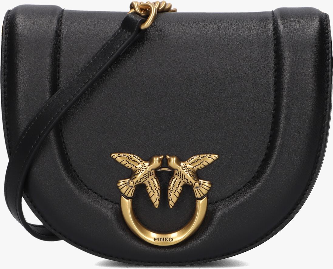 PINKO zwarte pinko schoudertas round click mini
