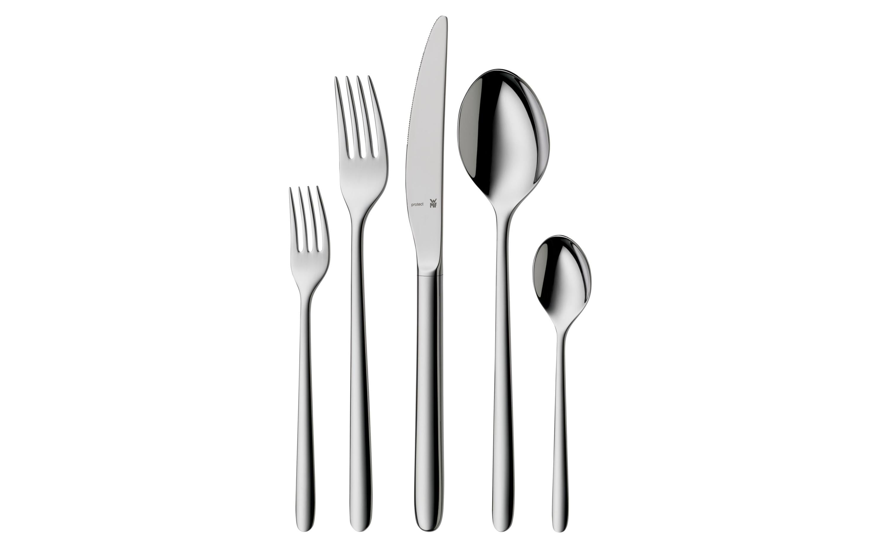 Besteck-Set Flame plus 30-teilig, Silber<br>30-teiliges Besteck-Set, poliert