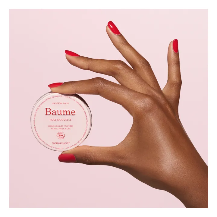Manucurist Baume nourrissant mains, ongles et lèvres Rose Nouvelle