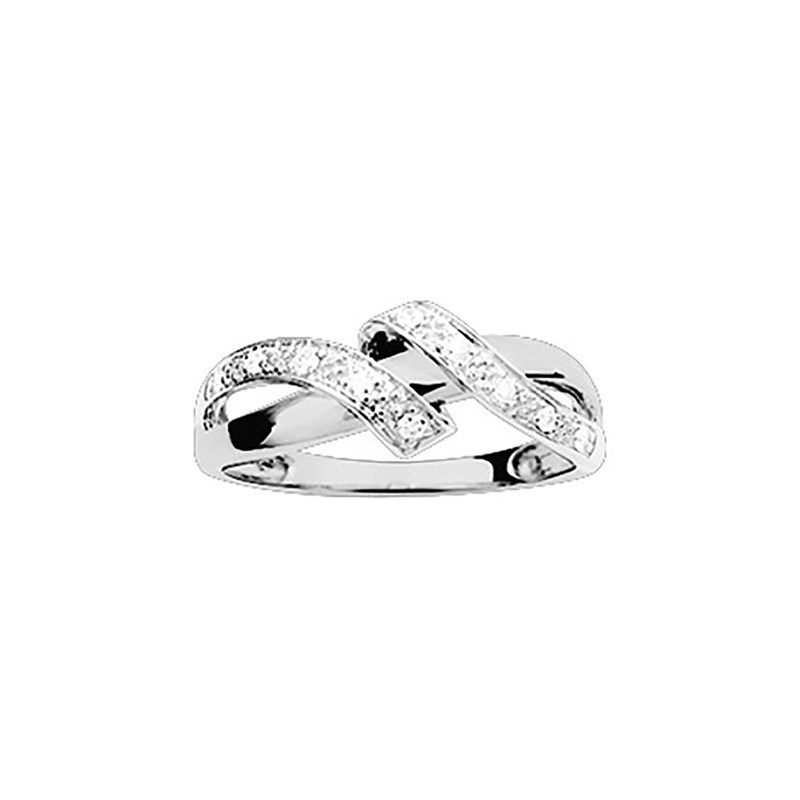 Bague Femme - Oxyde de zirconium - Or 18 Carats