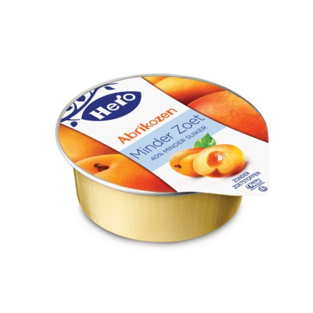 3x Hero Jam Minder Zoet Variatie Cups 10x20 gr