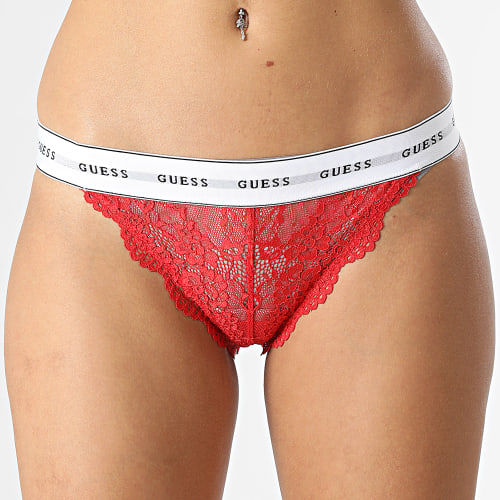 Culotte Femme O97E01 Rouge
