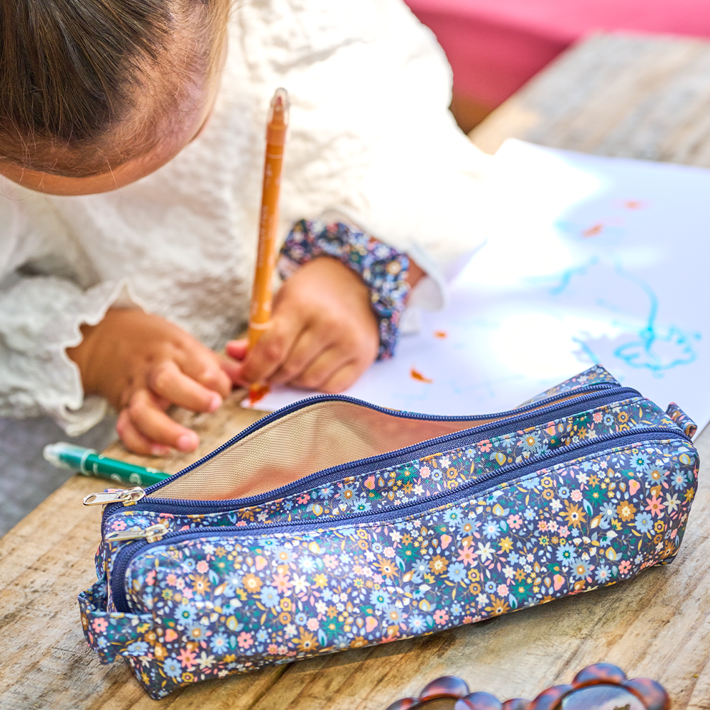 Trousse Double Compartiment Seventies