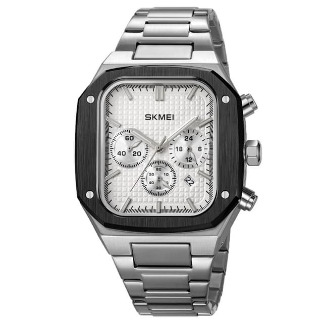 SKMEI Clock Business Quartz Watch Square Fashion Armbåndsur Luminous