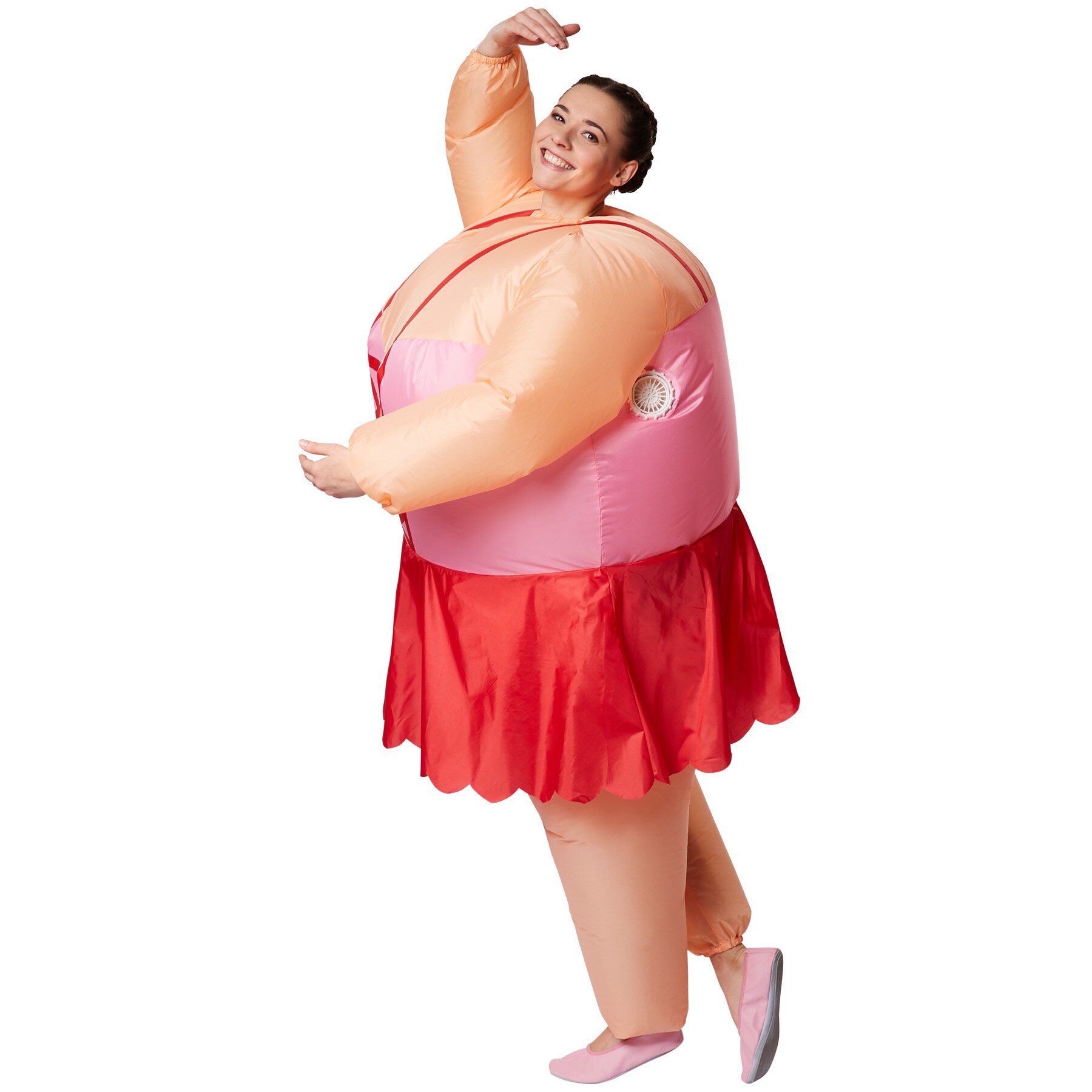 tectake® Selbstaufblasbares Kostüm Ballerina