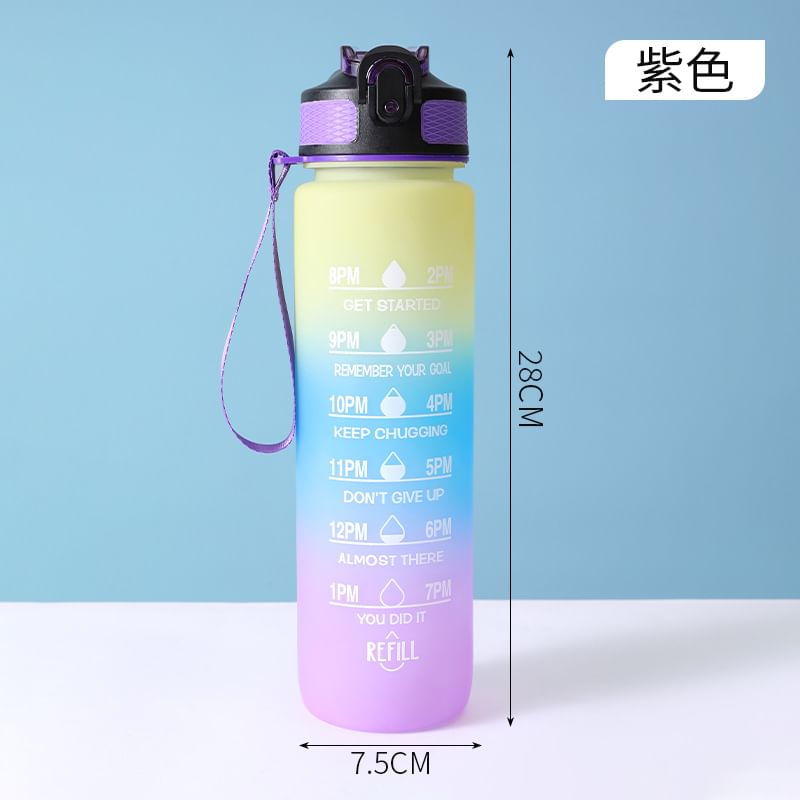 Connie Queenie - Print plastic drinkfles
