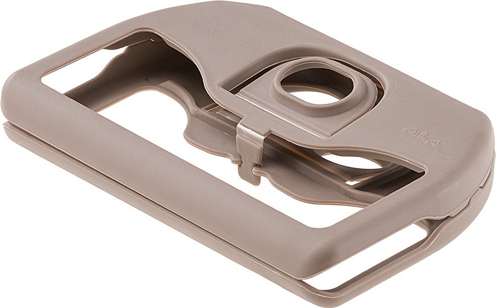 Ferplast hondenpoepgrijper met 24 zakjes grijs 14,5 x 9 x 2,5 cm