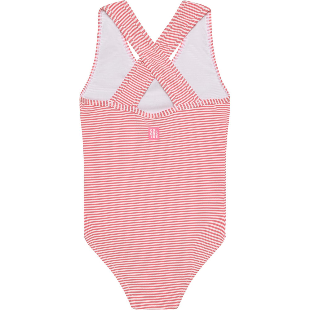 Køb Color Kids Pink Lemonade Swimsuit, Seersucker