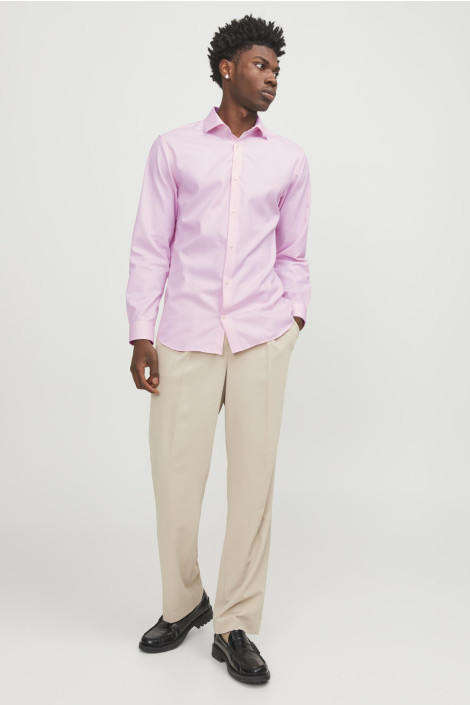 Jack & Jones roze heren overhemd