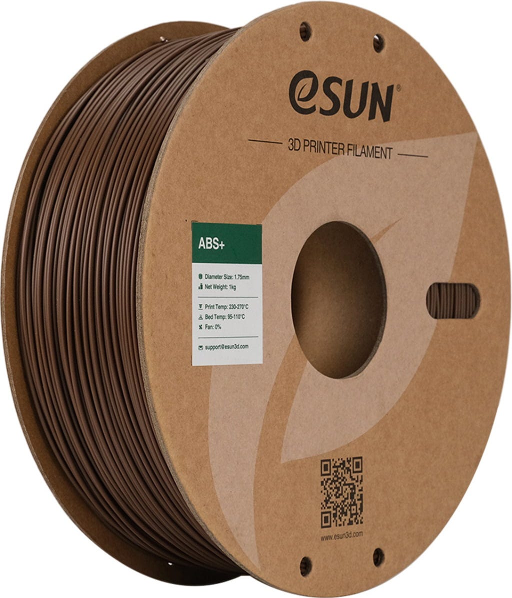 eSUN  ABS+ Brown, 1,75 mm / 1000 g    ABS Filament mit verbesserten mechanischen Eigenschaften