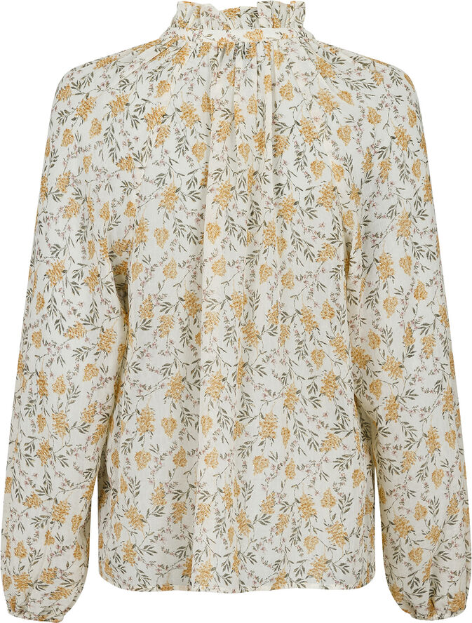 Neo Noir Sommie Field Blouse Light yellow