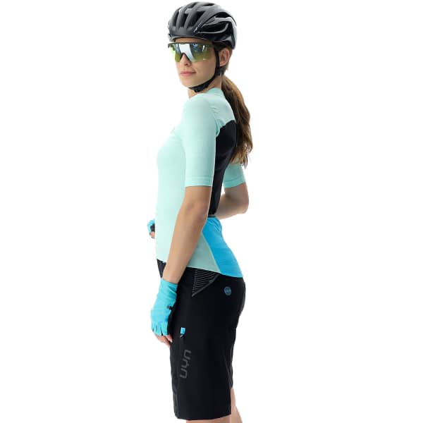 Maillot vélo UYN LADY BIKING LIGHTSPEED OW SHIRT BROOK GREEN/BLACK