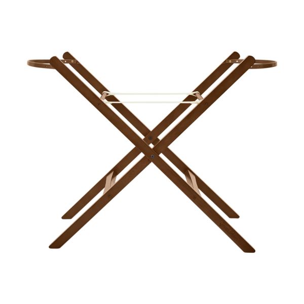 The Little Green Sheep Moses Basket Static Stand - Walnut