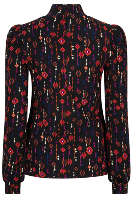 Lofty Manner zwarte dames t-shirt