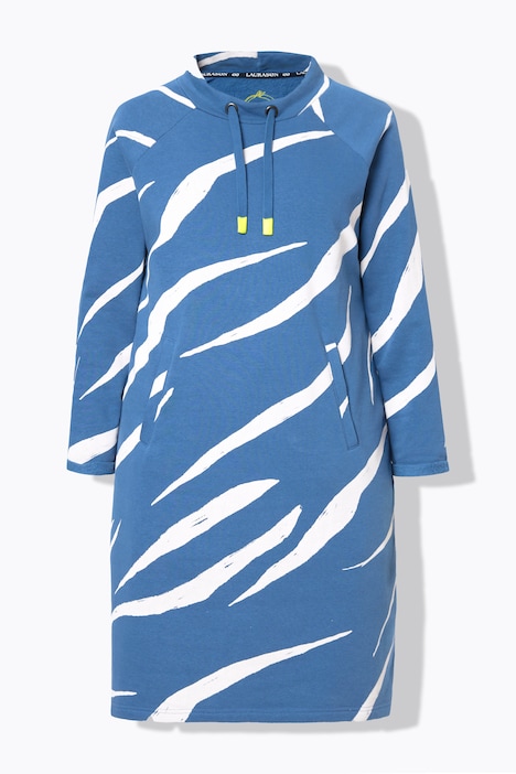 Kleid, Langarm, Rundhals, OEKO-TEX