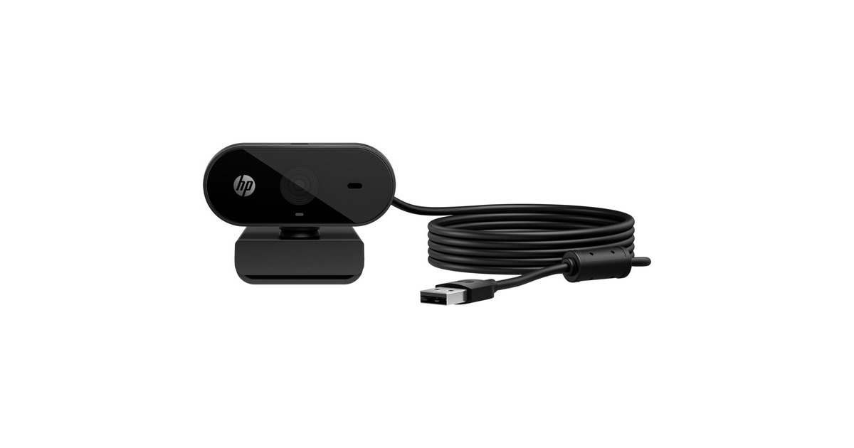 HP320 FHD Webcam  (Zwart)