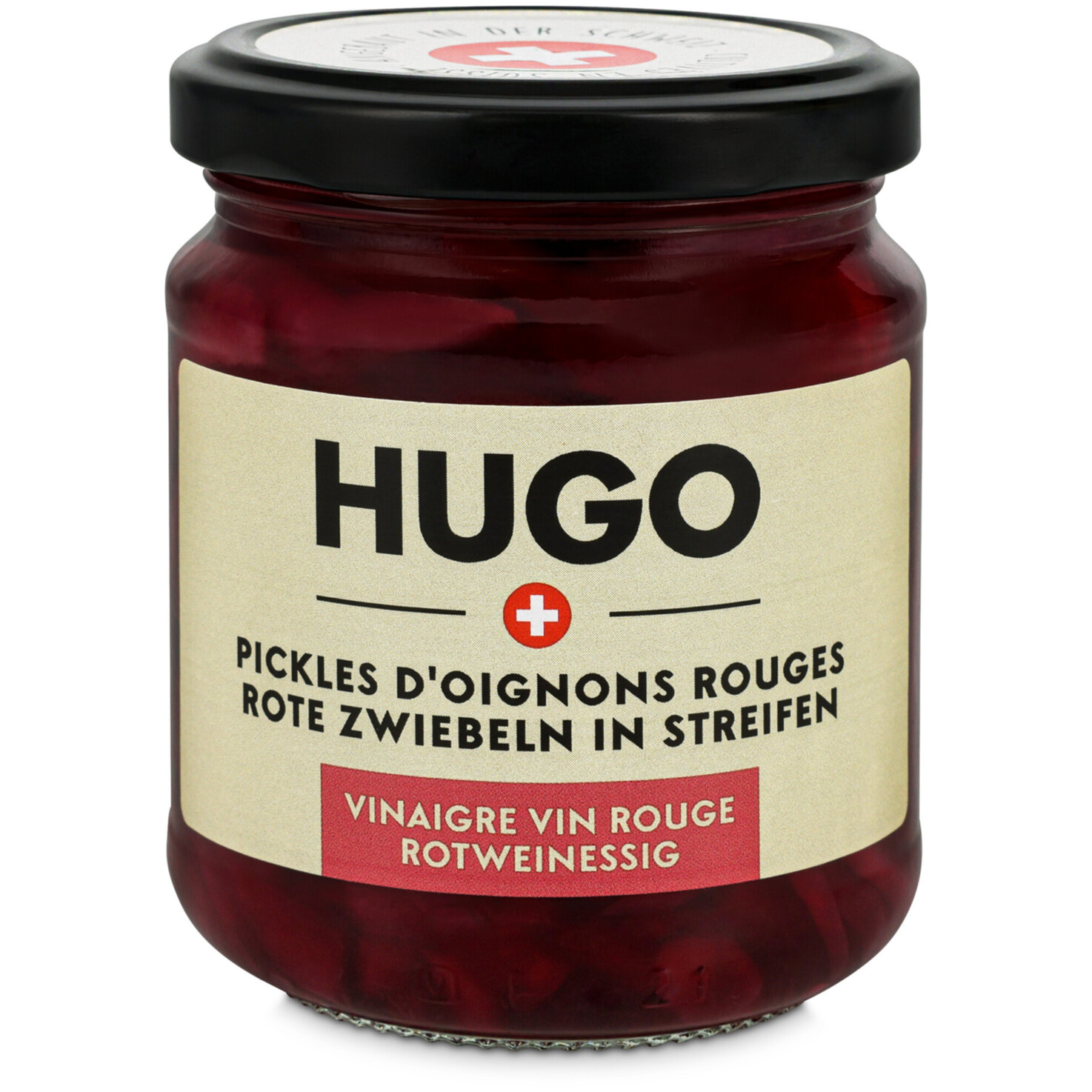 Hugo Rote Zwiebeln in Lamellen