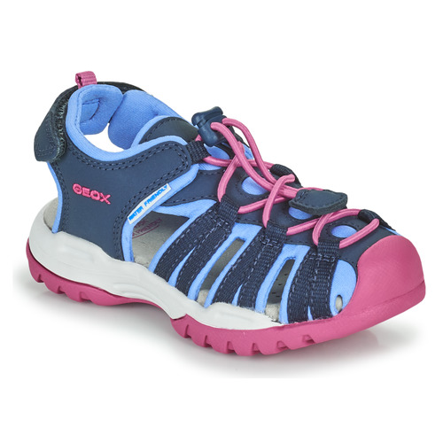 Geox - BOREALIS GIRL - Bleu / Rose