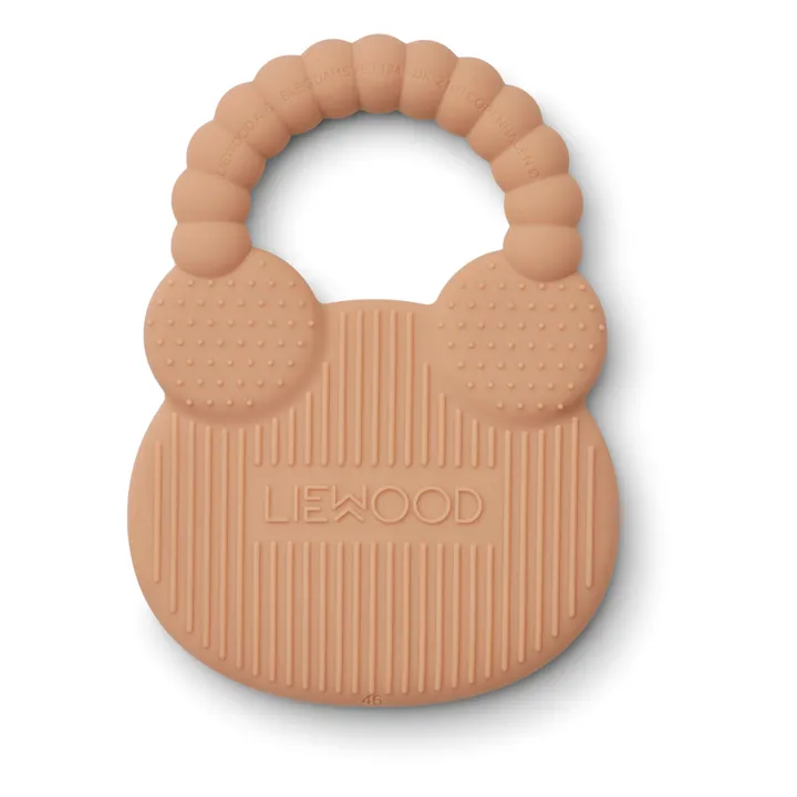 Liewood Anneau de dentition Ours en silicone | Rose
