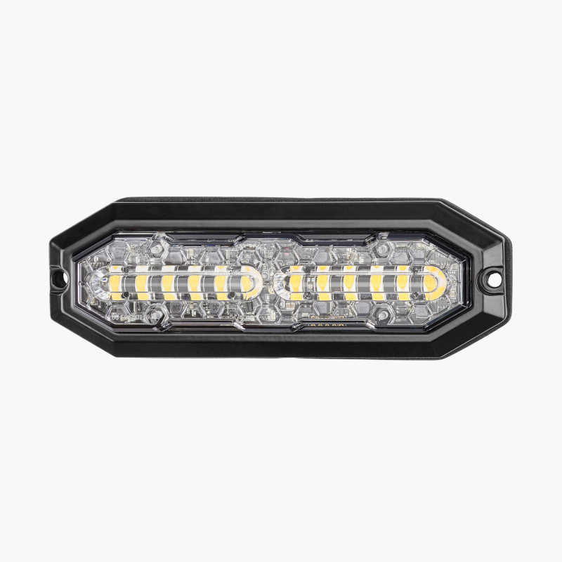 Blitslys med 12 stk. LED, hvit