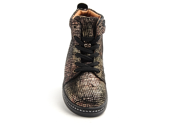 Bellamy boots bottine enfant fillette tac noir