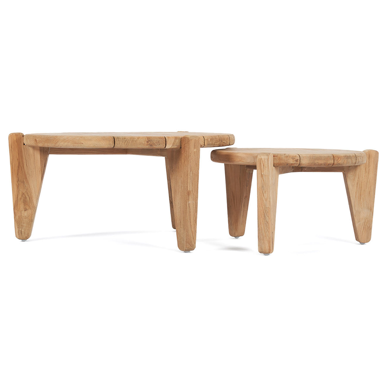 Bazar Bizar 2 Tables basses gigognes Seseh naturelle