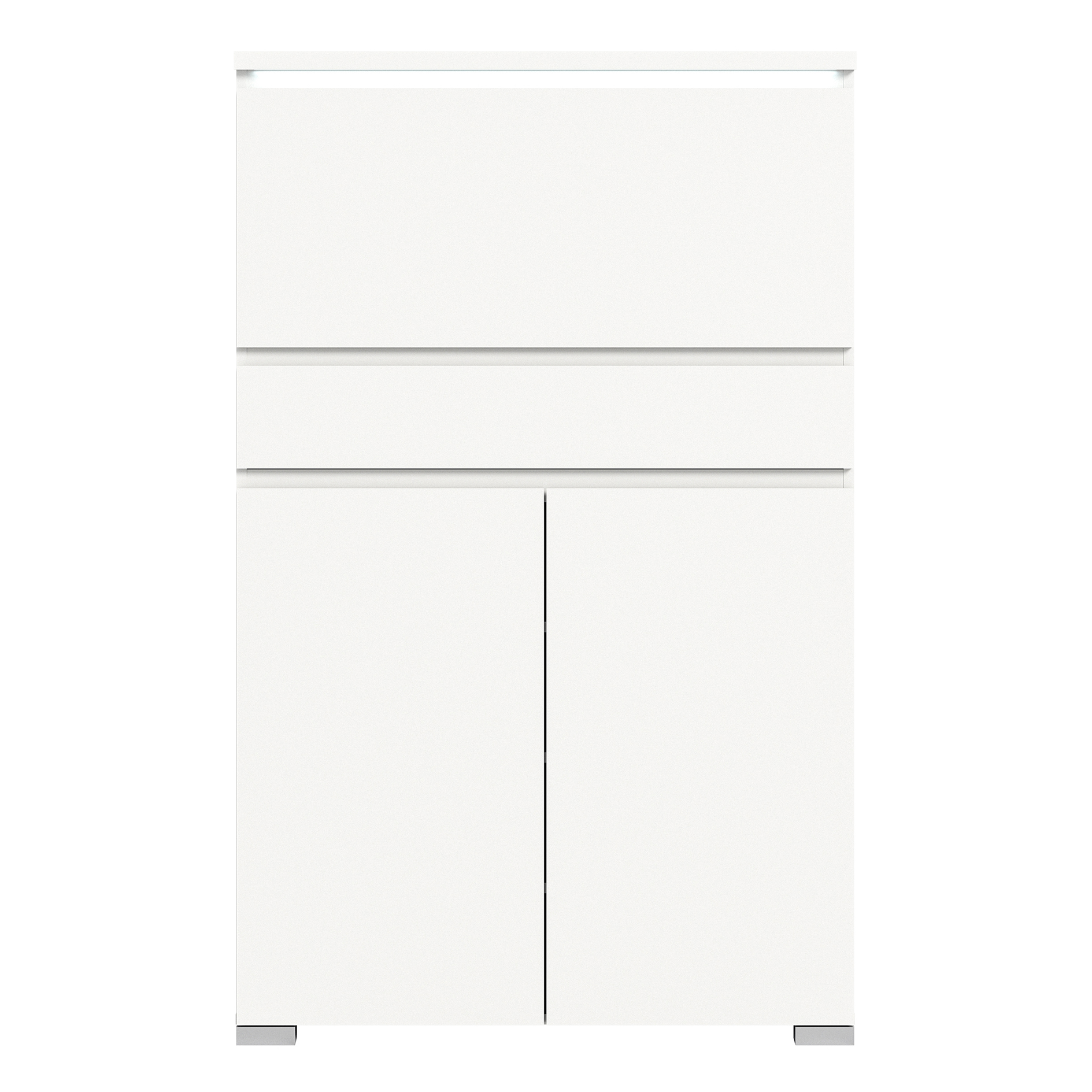 Schuhschrank SHOELOVE - weiß - 95 cm