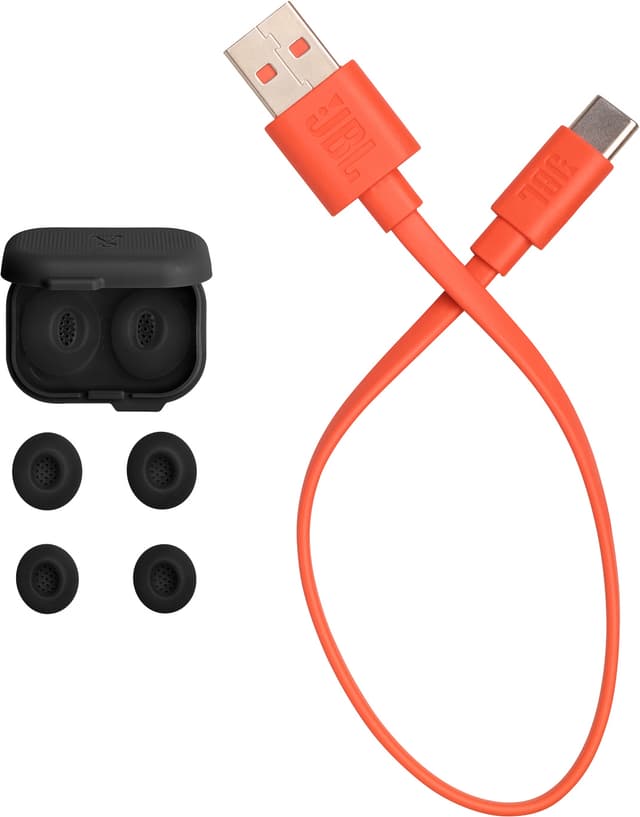 JBL Tune Flex 2 true wireless in-ear høretelefoner (sort)