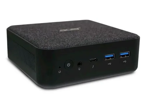 Acer Revo Box RB102-13U5U - Barebone - mini PC 1 x Core i5 i5-1334U / op til 4.6 GHz - RAM 16 GB - SSD 512 GB - Intel Iris Xe Graphics - Gigabit Ethernet, IEEE 802.11ax (Wi-Fi 6), Bluetooth - Win 11 Pro