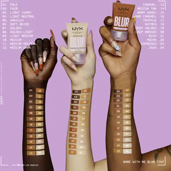 Bare With Me Blur Tint Foundation 03 Ivory