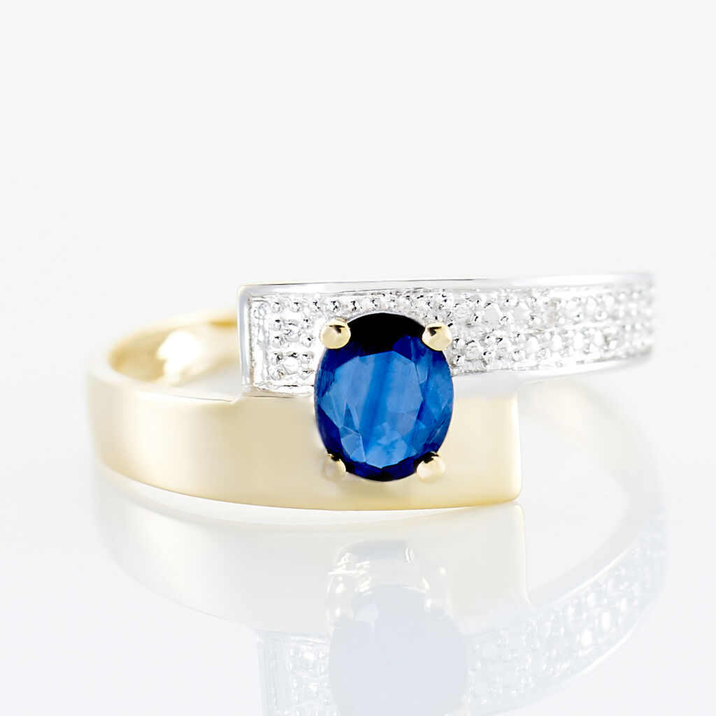 Bague Taila Or Jaune Saphir