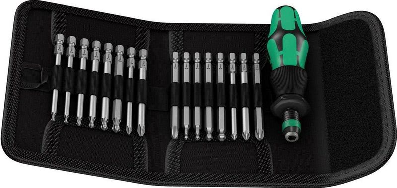 Wera - Kraftform Kompakt 60 KK - Schroevendraaierset - 17-delig