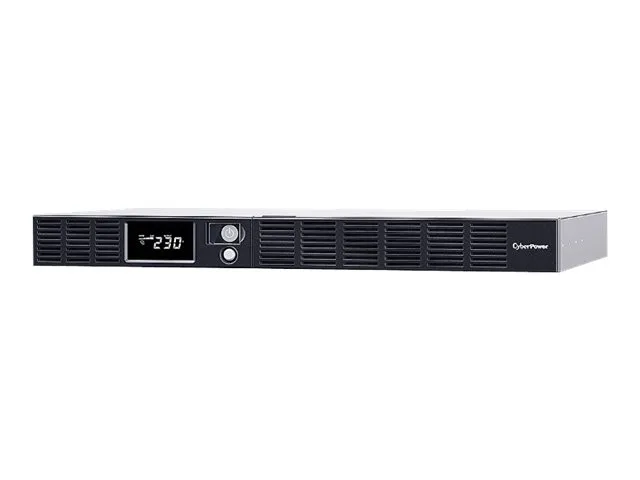 CyberPower Office Rackmount Series OR1500ERM1U - UPS (rackversion) - AC 230 V - 900 Watt - 1500 VA - 1-faset - Ethernet, RS-232, USB - output-stikforbindelser: 6 - 1U - sølv