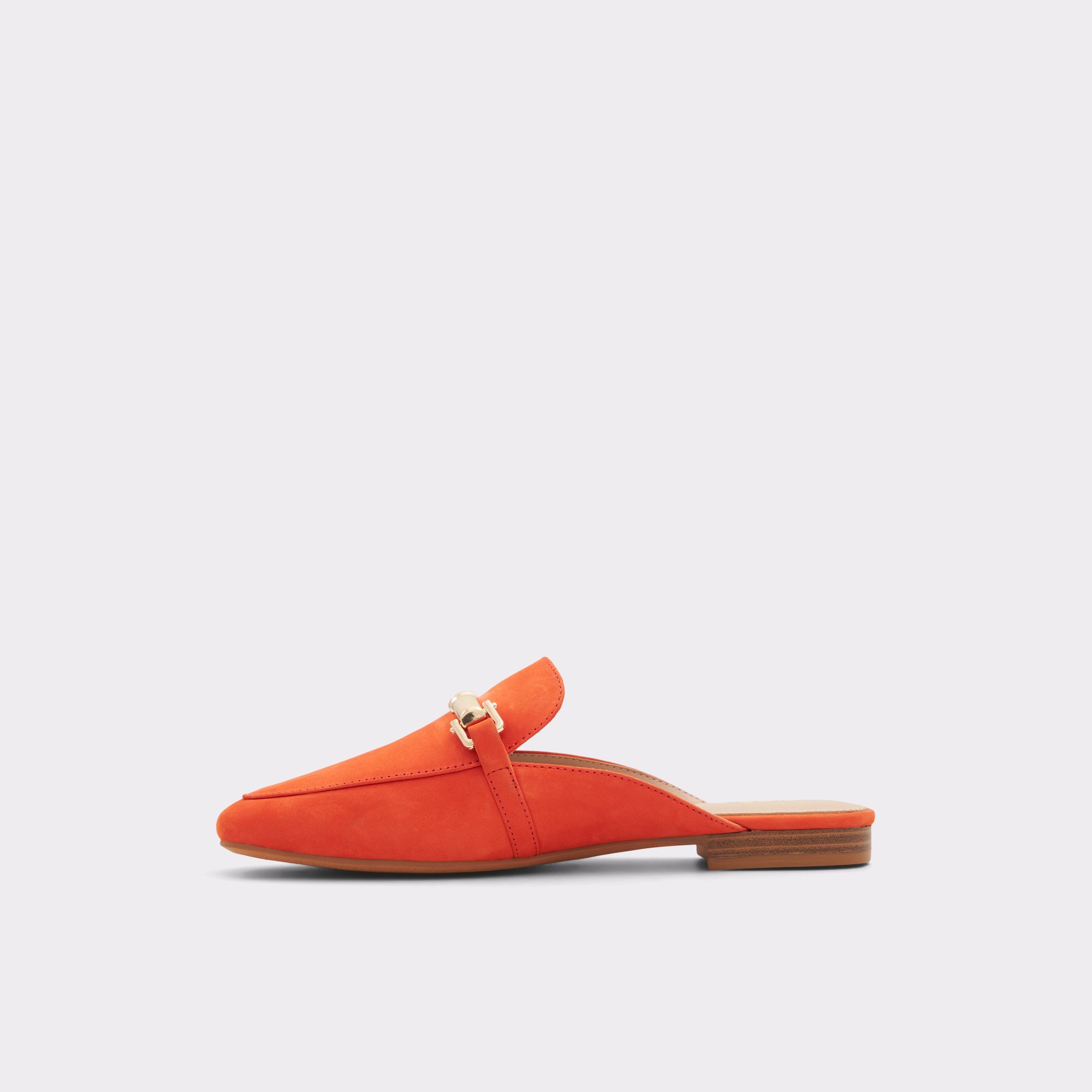 Boski Bright Orange Women Loafers & Oxfords
