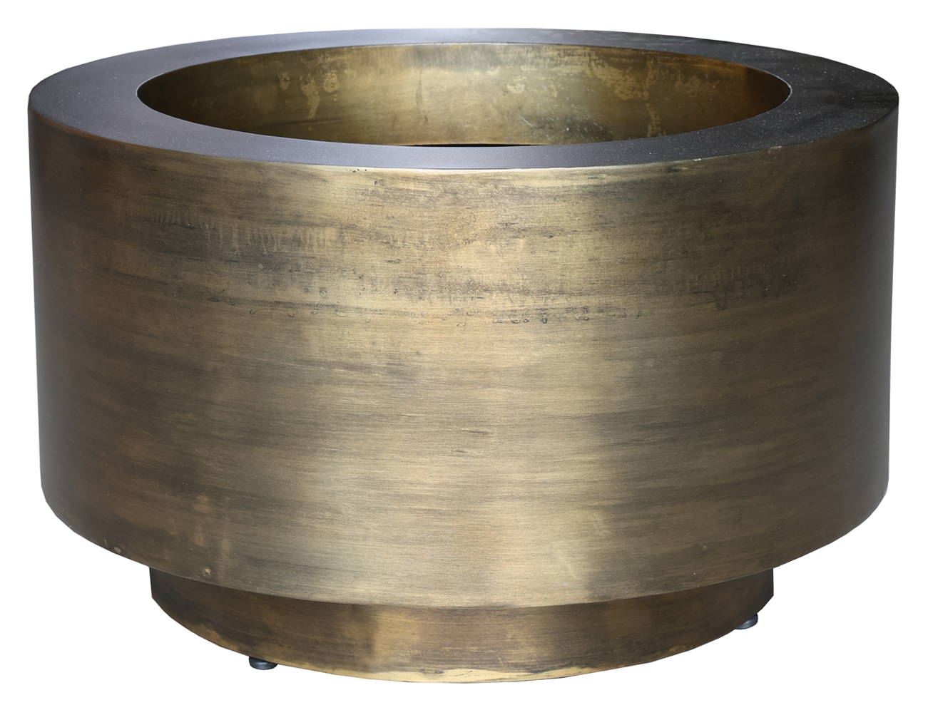 Plantenpot Uyuni aged brass Ø60 x H35 cm