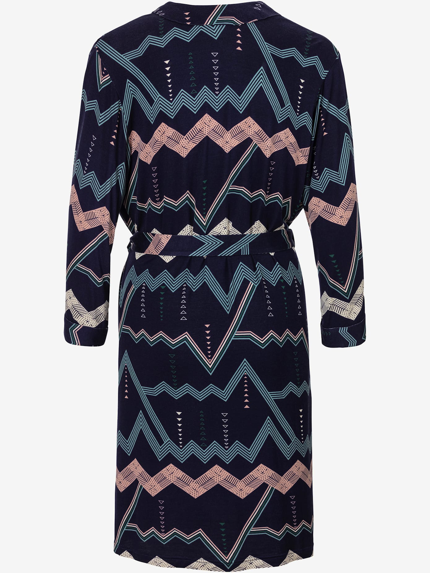 Kimono imprimé avec ceinture à nouer