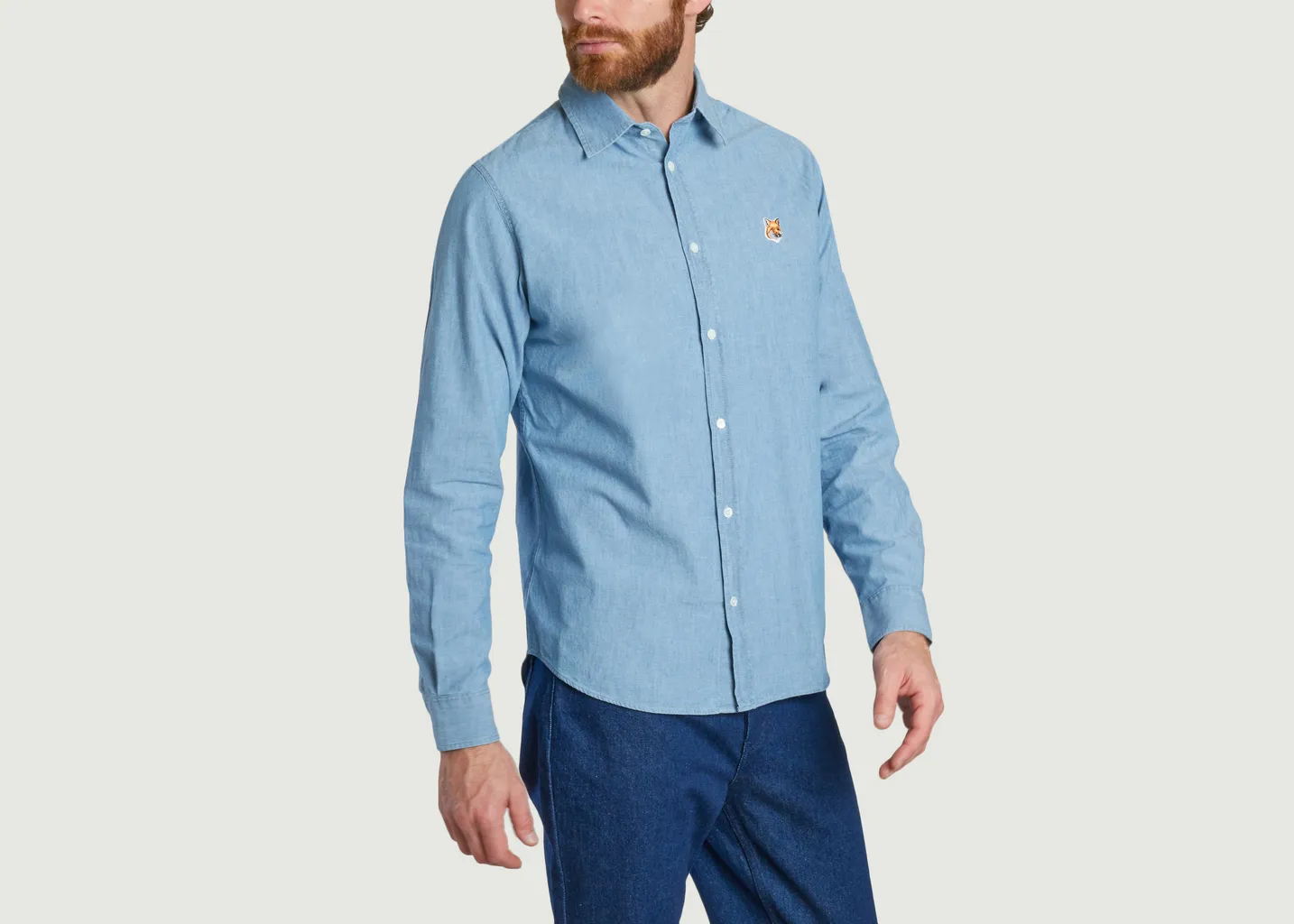 Chemise Mini Fox Head Maison Kitsuné