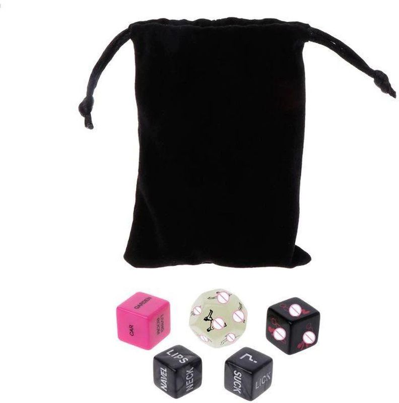 Erotisch Dobbel Spel - 5 Dobbelstenen - Seks spel voor koppels