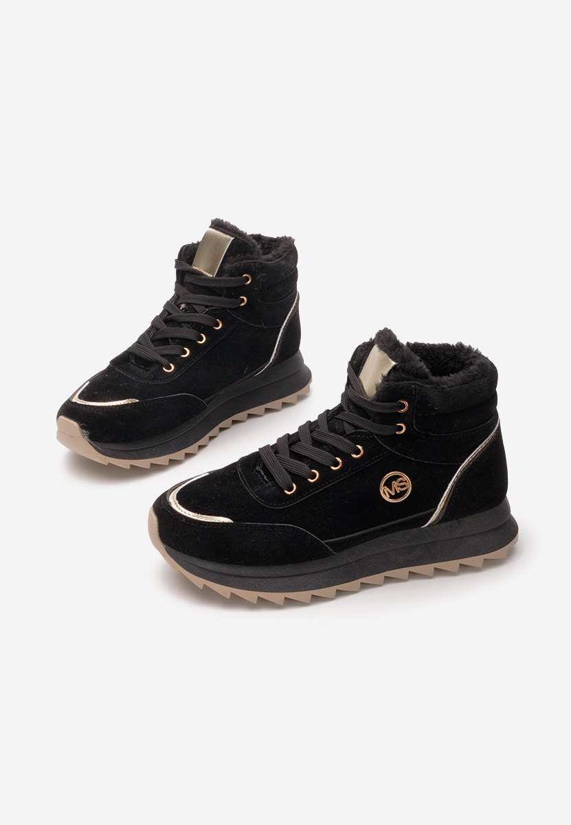 Baskets d'hiver pour femmes noirs Noira