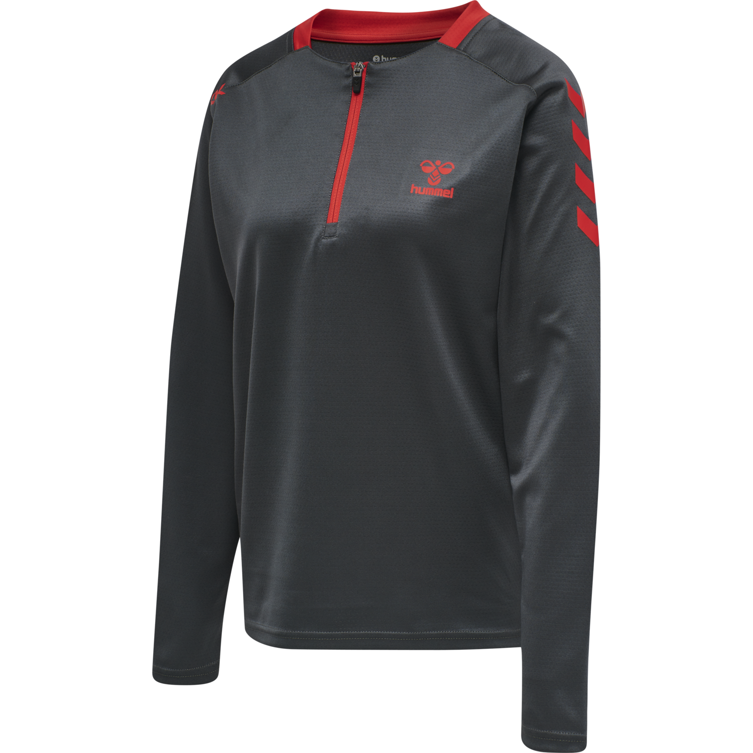 hmlACTION POLY HALF ZIP SWEAT WOMAN