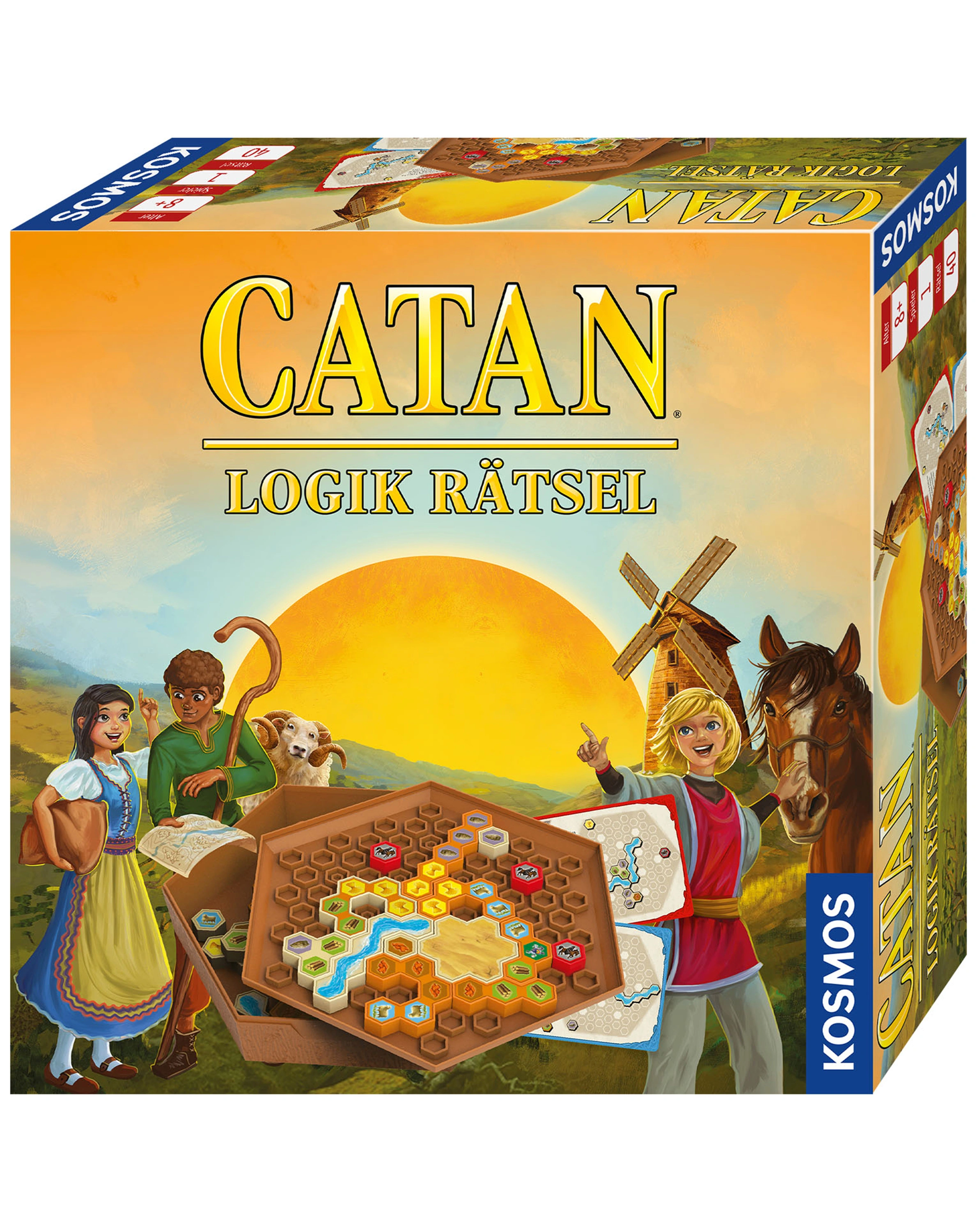 Gesellschaftsspiel CATAN - LOGIK RÄTSEL