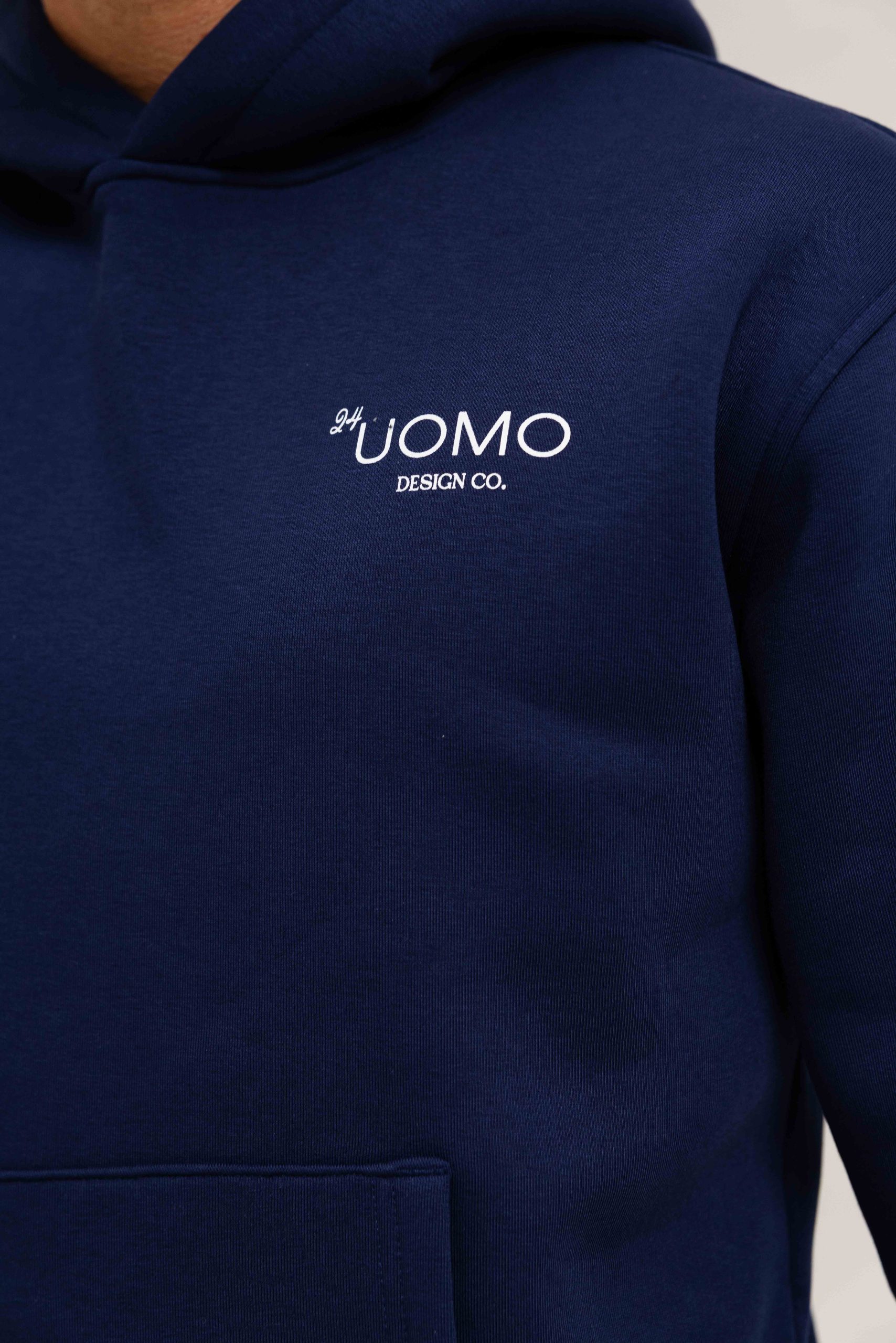24 Uomo Club 2.0 Hoodie Heren Navy