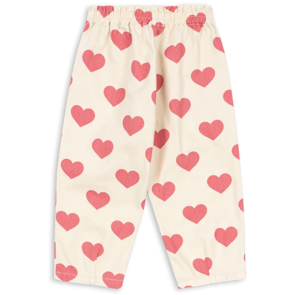 Køb Konges Sløjd Bon Coeur Pink Magot Flæse Bukser Denim GOTS