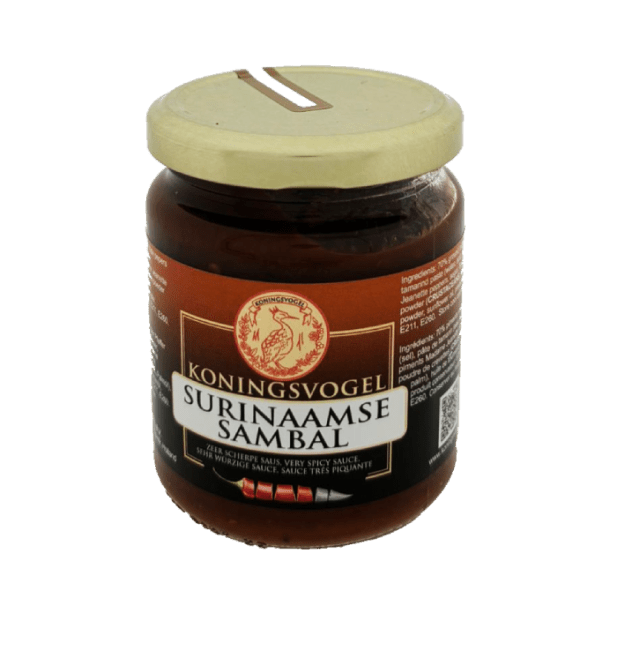 Koningsvogel Surinaamse Sambal 270g