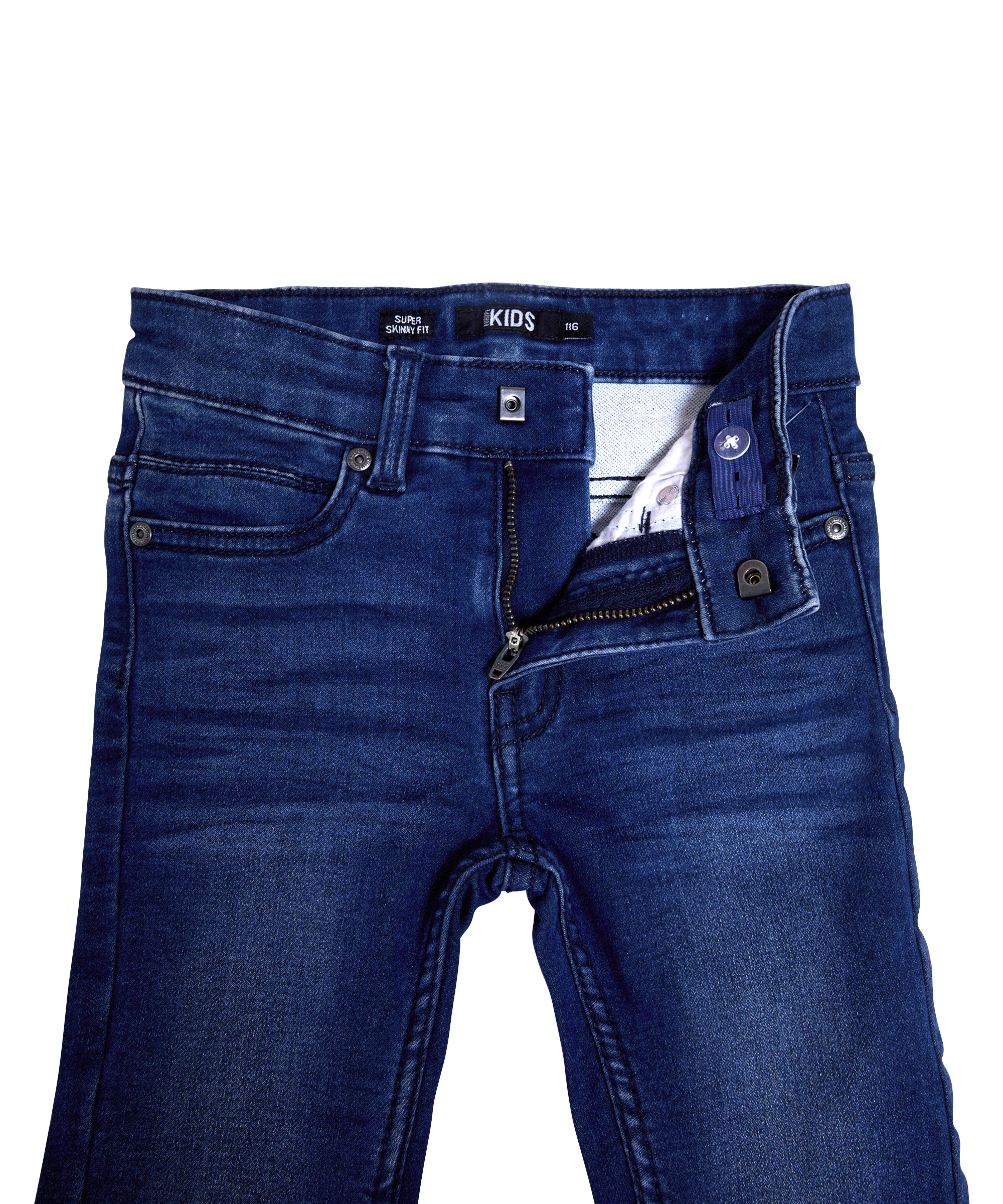 super skinny fit jogg jeans - donker