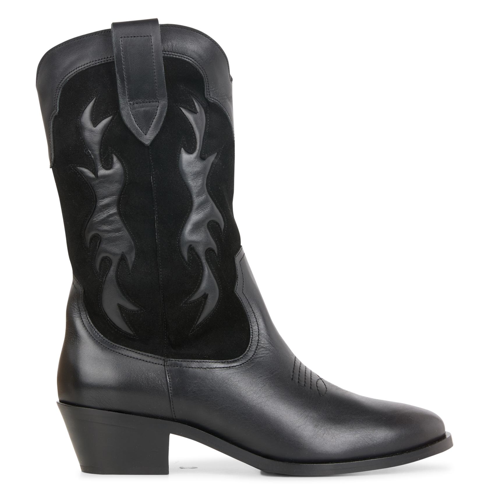 WANDA - Bottes en cuir | Noir