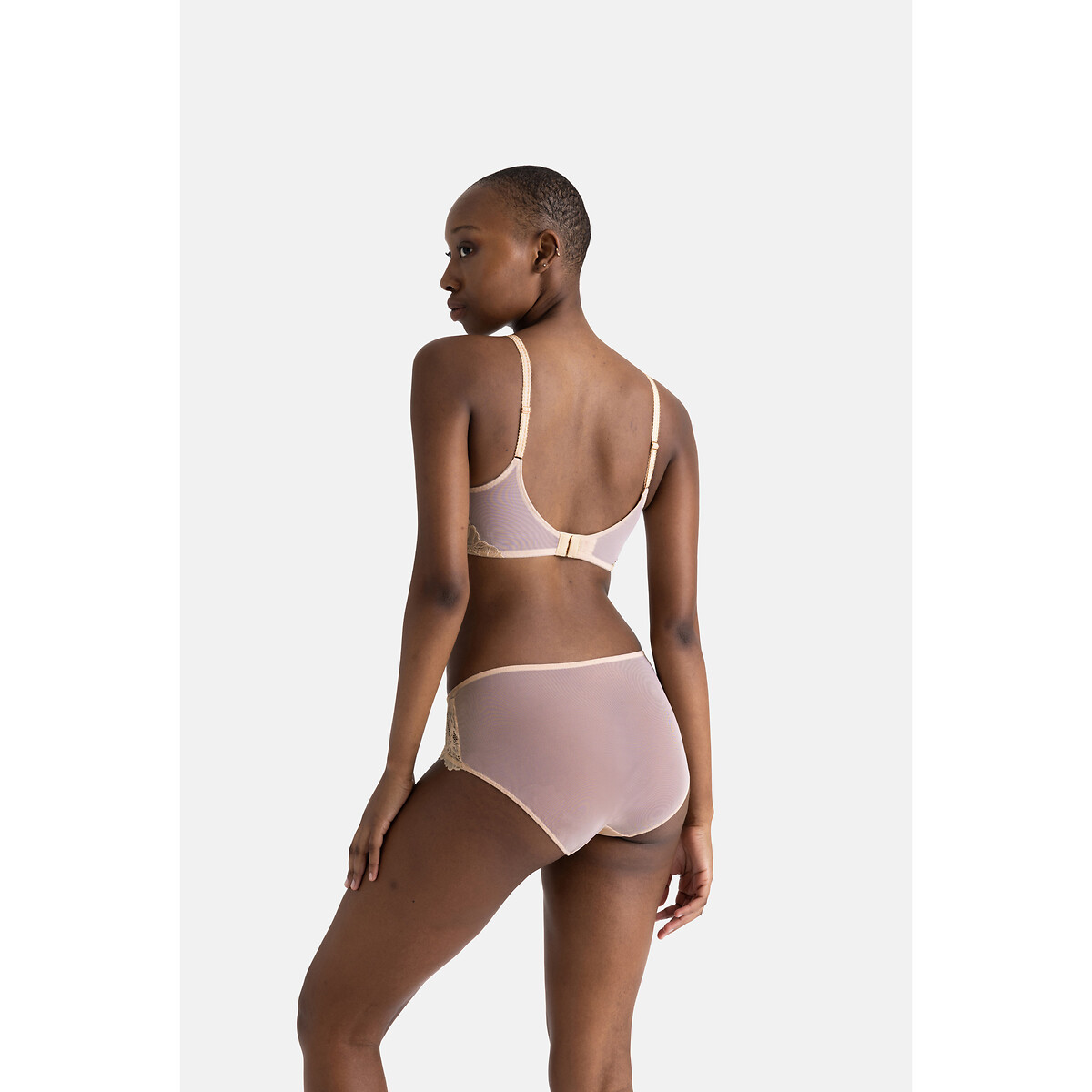DORINA<br>Calcinha midi de renda Raelynn