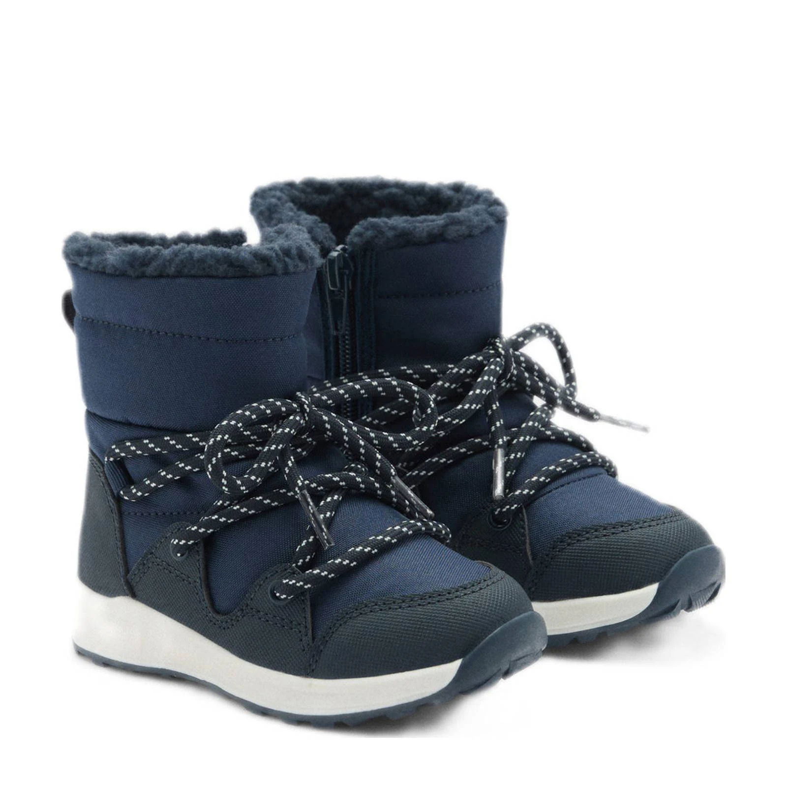 Mango Kids snowboots donkerblauw