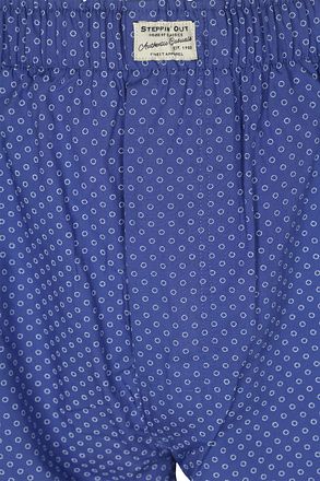 Steppin' Out Boxershort Geoprint Blauw SM1601.0029-2000 kopen
