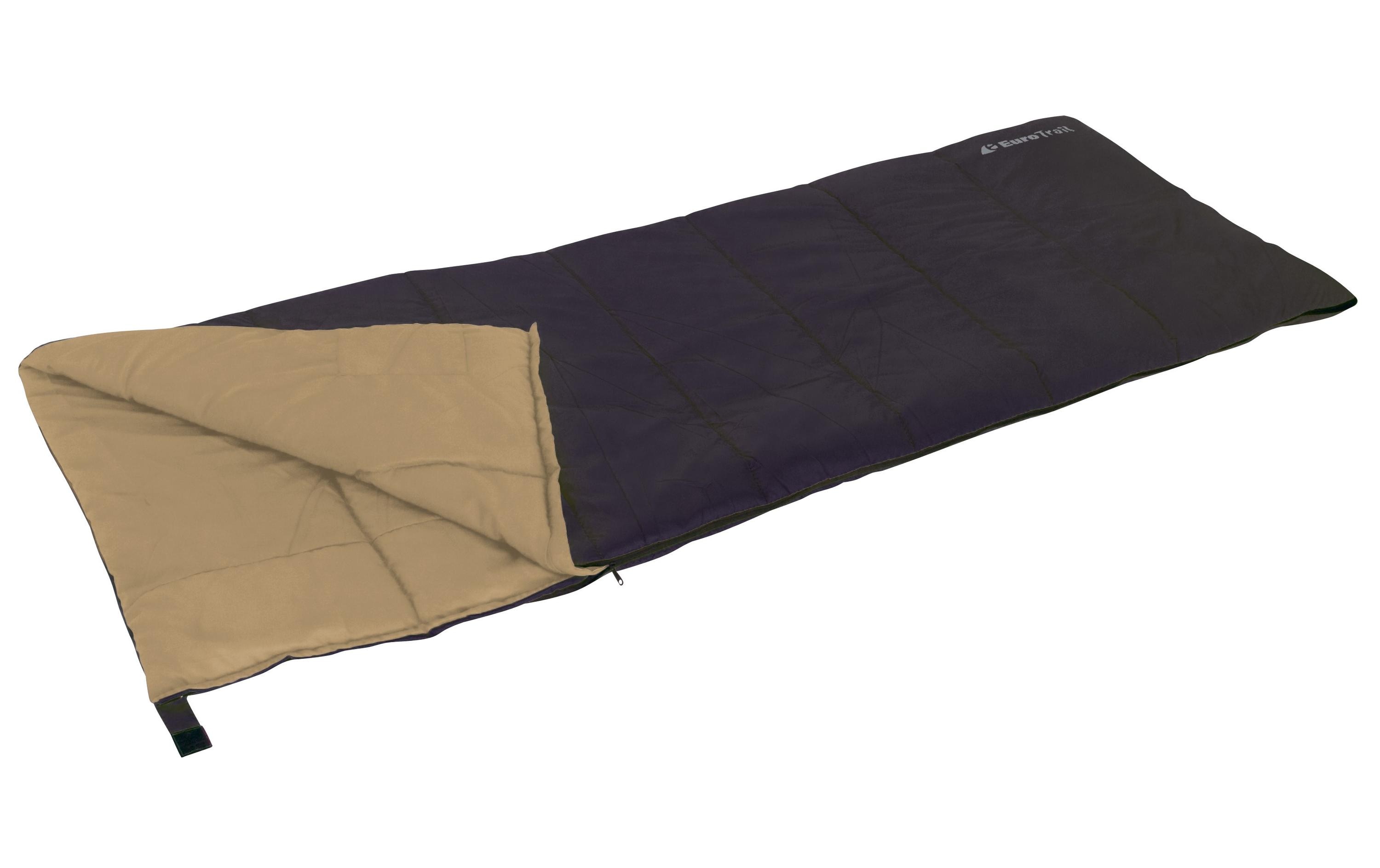 Schlafsack Spring Polyester, Beige/DunkelbraunRechteckiger Schlafsack